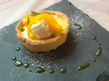 Dessert tarte au citron